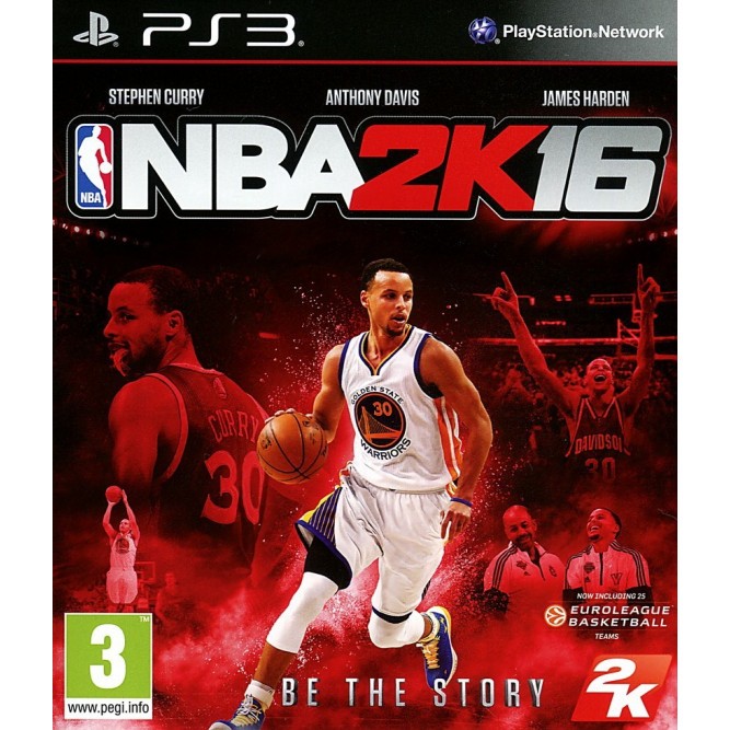 Игра NBA 2K16 (PS3) б/у