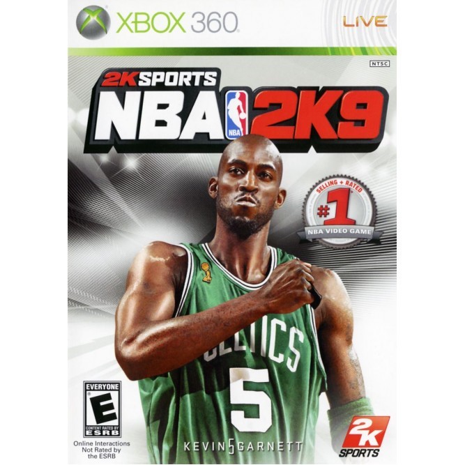 Игра NBA 2K9 (Xbox 360) б/у