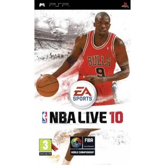 Игра NBA Live 10 (PSP) (eng) б/у