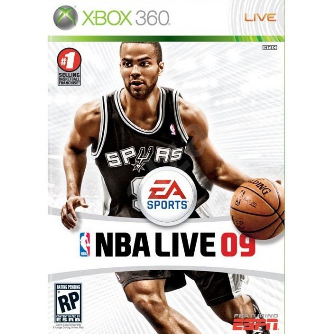 Игра NBA Live 09 (Xbox 360) (rus) б/у