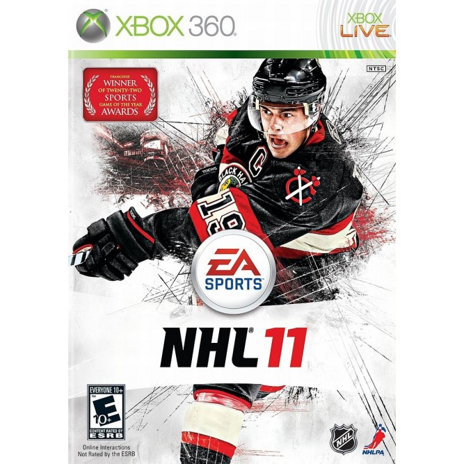 Игра NHL 11 (Xbox 360) б/у