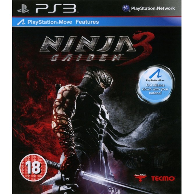 Игра Ninja Gaiden 3 (Поддержка Move) (PS3) (eng) б/у