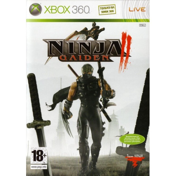 Игра Ninja Gaiden 2 (Xbox 360) б/у (rus sub)