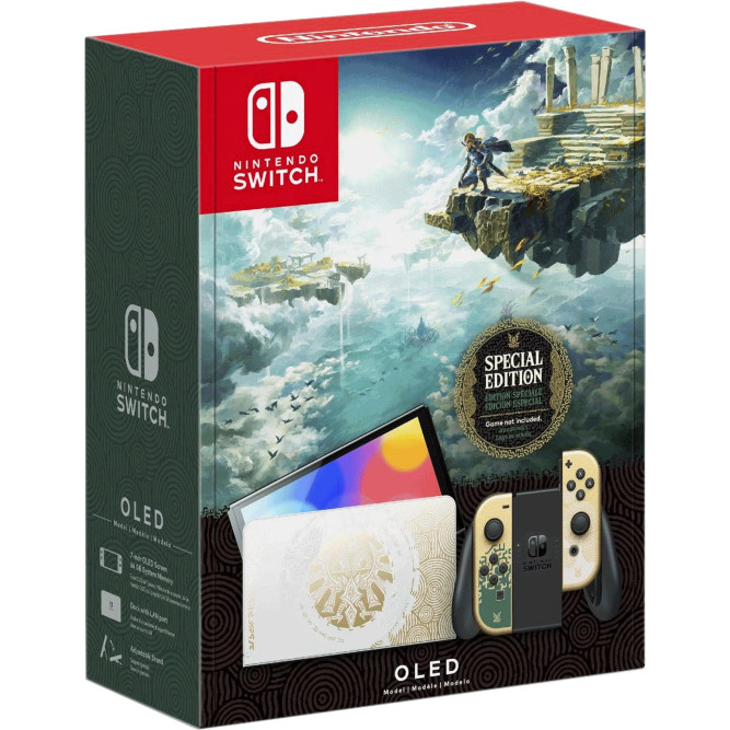 Приставка Nintendo Switch OLED (The Legend of Zelda: Tears of the Kingdom Edition)