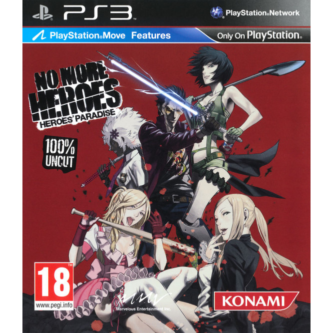 Игра No More Heroes: Heroes Paradise (Поддержка Move) (PS3) (eng) б/у