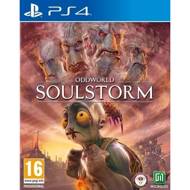 Игра Oddworld: Soulstorm - Steelbook (PS4) (rus sub) б/у