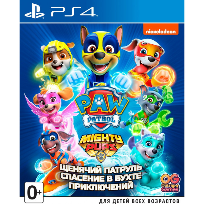 Игра Paw Patrol: Mighty Pups - Save Adventure Bay (Щенячий патруль: Мега-щенки спасают Бухту Приключений) (PS4) (rus) б/у