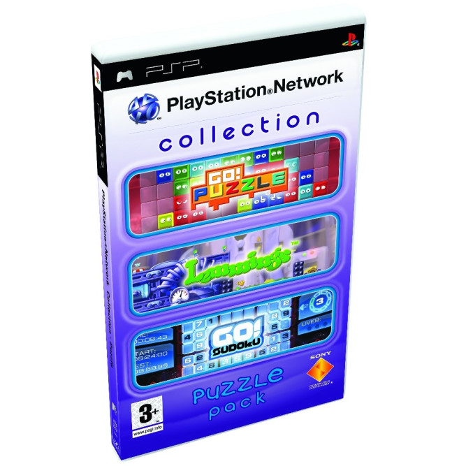 Игра PlayStation Network Collection: Puzzle Pack (PSP) (eng) б/у