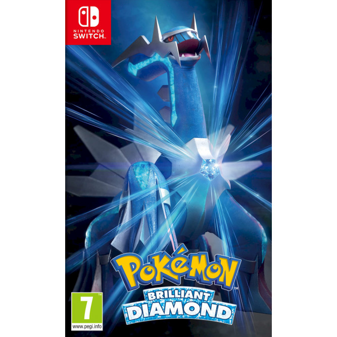 Игра Pokemon Brilliant Diamond (Nintendo Switch) б/у (eng)