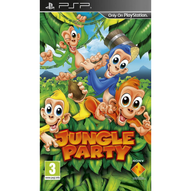 Игра Праздник в джунглях (Buzz! Junior: Jungle Party) (PSP) (rus) б/у