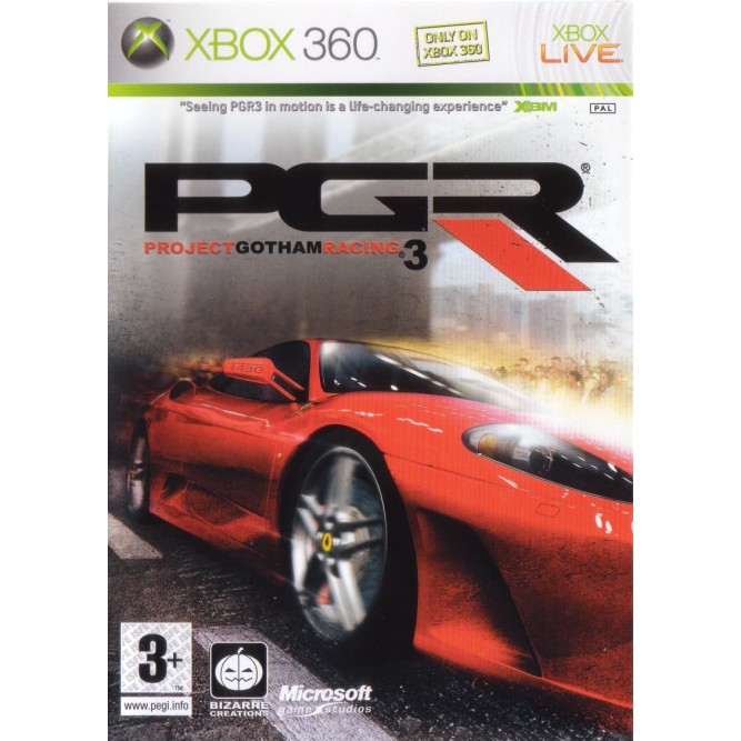 Игра Project Gotham Racing 3 (Xbox 360) (eng) б/у
