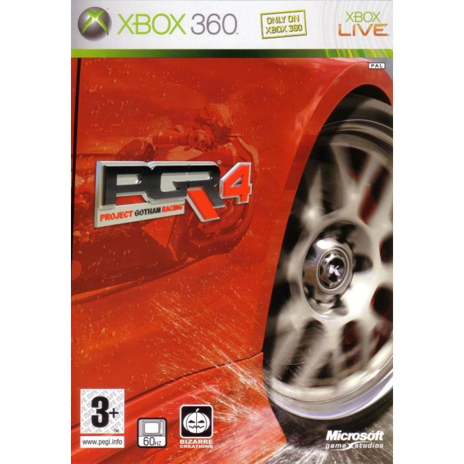 Игра Project Gotham Racing 4 (Xbox 360) (eng)