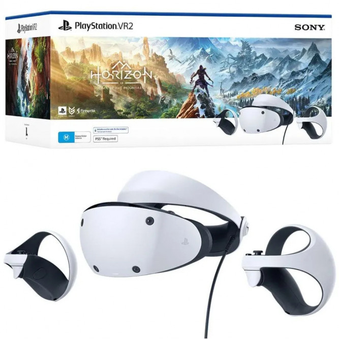 Шлем PlayStation VR 2 (PS VR 2) + Horizon: Call of the Mountain (PS5)