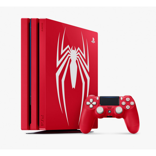 Приставка Sony PlayStation 4 Pro (Spider-Man Limited Edition) (1 Тб) б/у