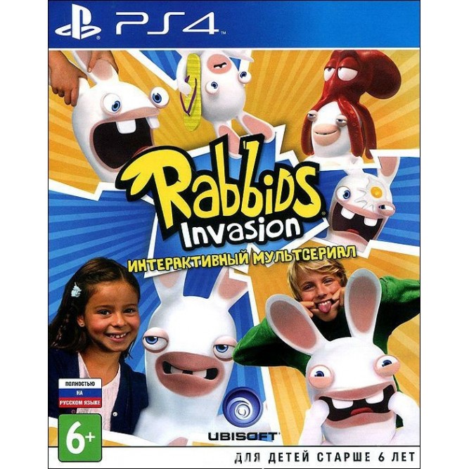 Игра Rabbids Invasion: Интерактивный Мультсериал (PS4) (eng)