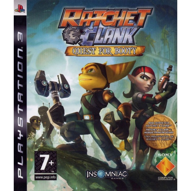 Игра Ratchet & Clank: Quest for Booty (PS3) б/у (eng)