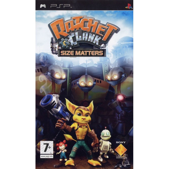 Игра Ratchet & Clank: Size Matters (PSP) б/у