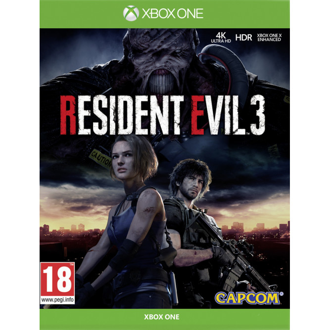 Игра Resident Evil 3 (Xbox One) (rus sub) б/у
