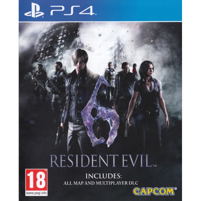 Игра Resident Evil 6 (PS4) (rus sub)