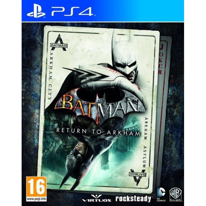 Игра Batman: Return to Arkham (PS4) б/у (rus sub)