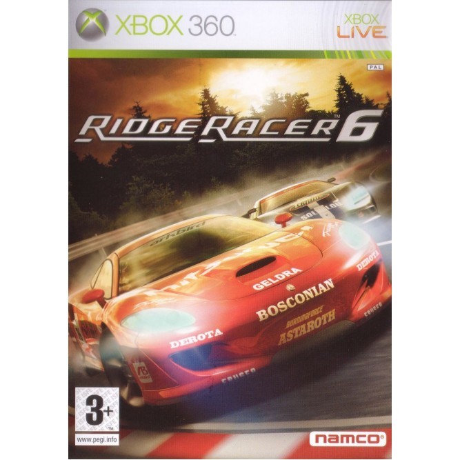 Игра Ridge Racer 6 (Xbox 360) б/у