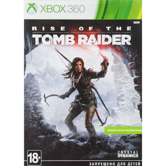 Игра Rise of Tomb Raider (Xbox 360) (rus) б/у