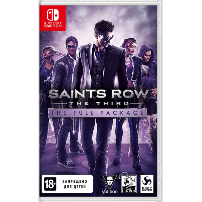 Игра Saints Row: The Third - The Full Package (Nintendo Switch) б/у (rus)