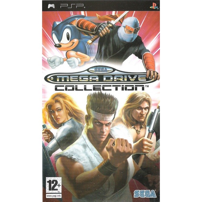 Игра SEGA Mega Drive Collection (PSP) (eng) б/у