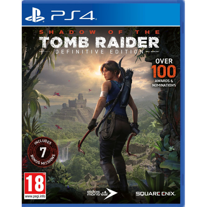 Игра Shadow of the Tomb Raider - Definitive Edition (PS4) (rus) б/у