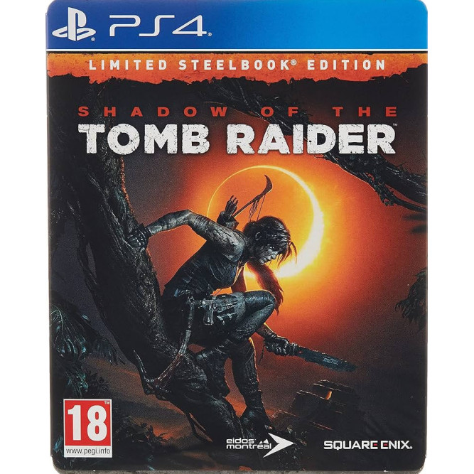 Игра Shadow of the Tomb Raider (Steelbook) (PS4) (rus) б/у