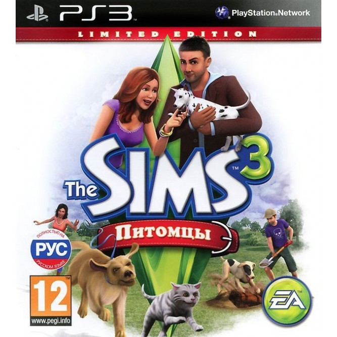 Игра The Sims 3: Питомцы (PS3) (rus) б/у