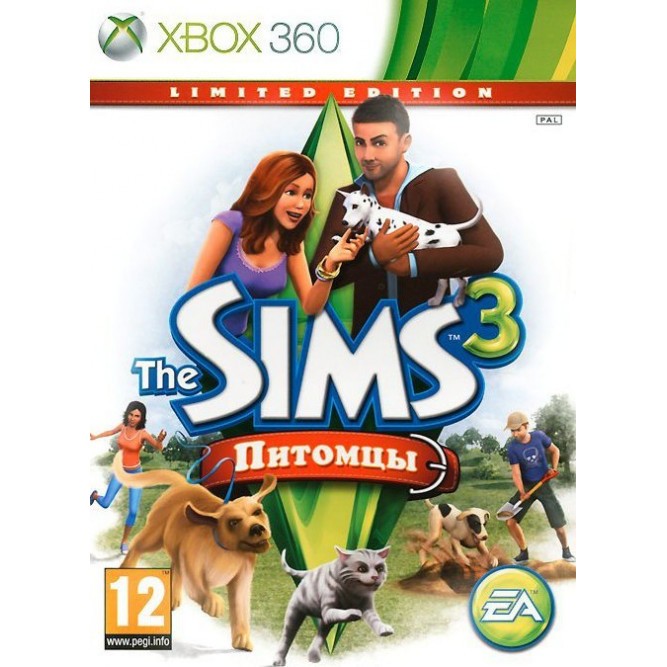 Игра The Sims 3: Питомцы (Xbox 360) (rus) б/у
