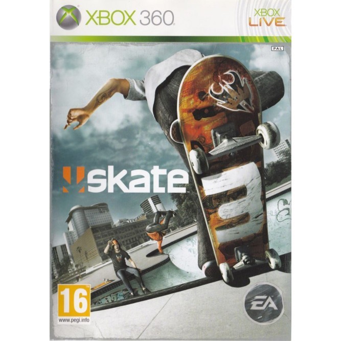 Игра skate 3 (Xbox 360)