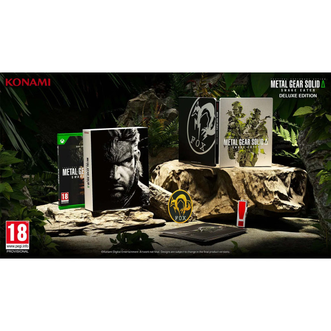 Игра Metal Gear Solid Delta: Snake Eater (Deluxe Edition) (Xbox) (rus sub)