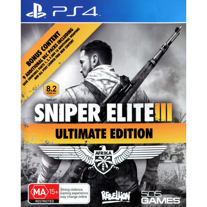 Игра Sniper Elite 3 - Ultimate Edition (PS4) (eng)