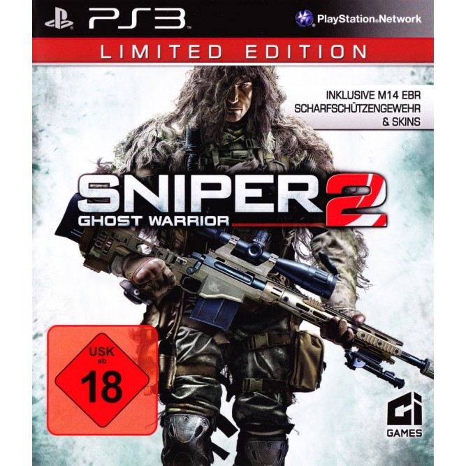 Игра Sniper: Ghost Warrior 2 (Limited Edition) (PS3) б/у