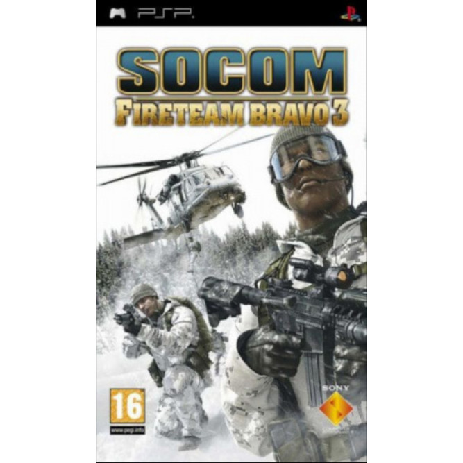 Игра Socom US Navy Seals Fireteam Bravo 3 (PSP) (rus) б/у