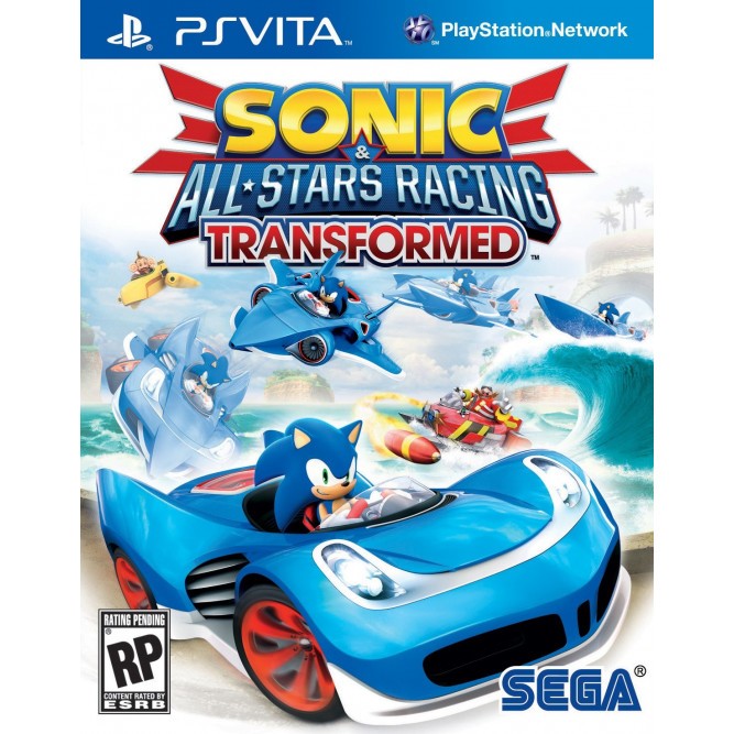 Игра Sonic & All-Stars Racing: Transformed (PS Vita) (б/у)