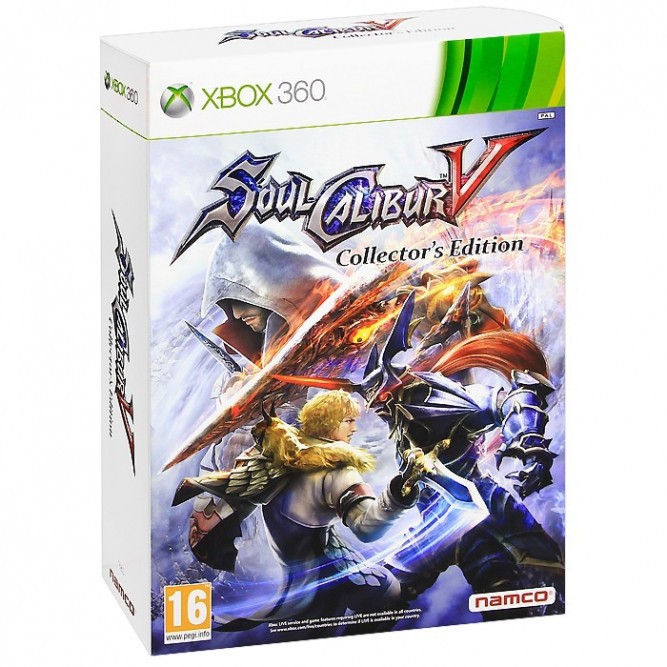 Игра Soul Calibur V. Collector's Edition (Без книги) (Xbox 360) б/у