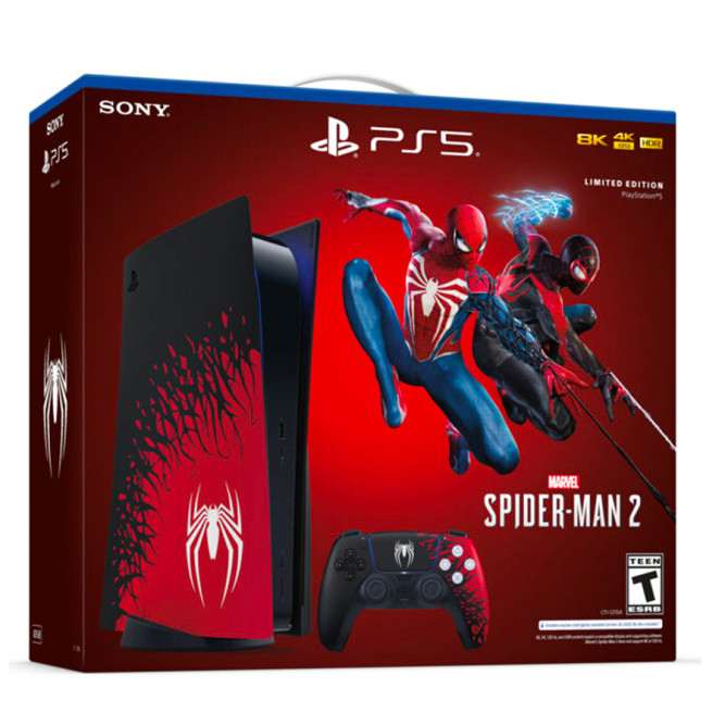 Приставка Sony PlayStation 5 (CFI-1200A) + Spider-Man 2 (код на загрузку) (PS5)