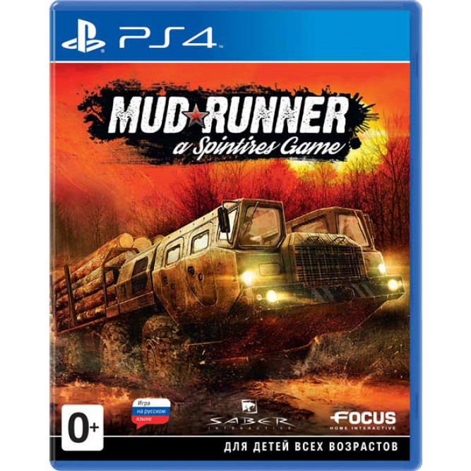 Игра Spintires: MudRunner (PS4) (rus)
