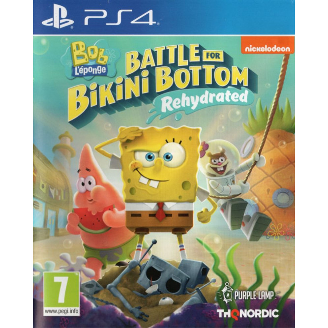 Игра SpongeBob SquarePants: Battle for Bikini Bottom — Rehydrated (PS4) (rus sub) 