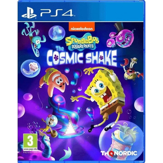 Игра SpongeBob SquarePants: The Cosmic Shake (PS4) (rus)
