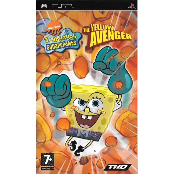 Игра SpongeBob SquarePants: The Yellow Avenger (PSP) б/у