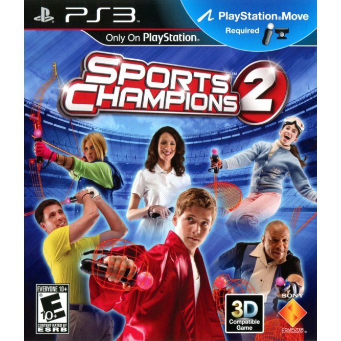 Игра Праздник спорта 2 (Sports Champions 2) (Только для Move) (PS3) б/у (eng)