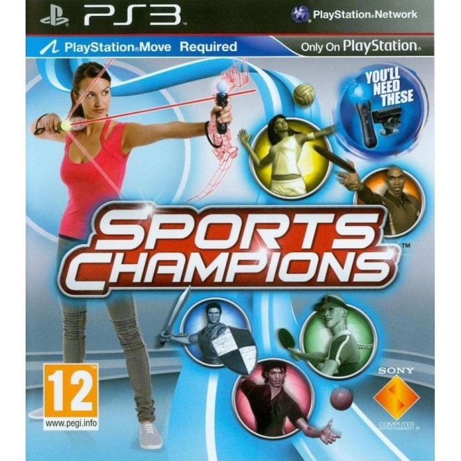 Игра Sports Champions (Праздник спорта) (Только для Move) (PS3) б/у (eng)