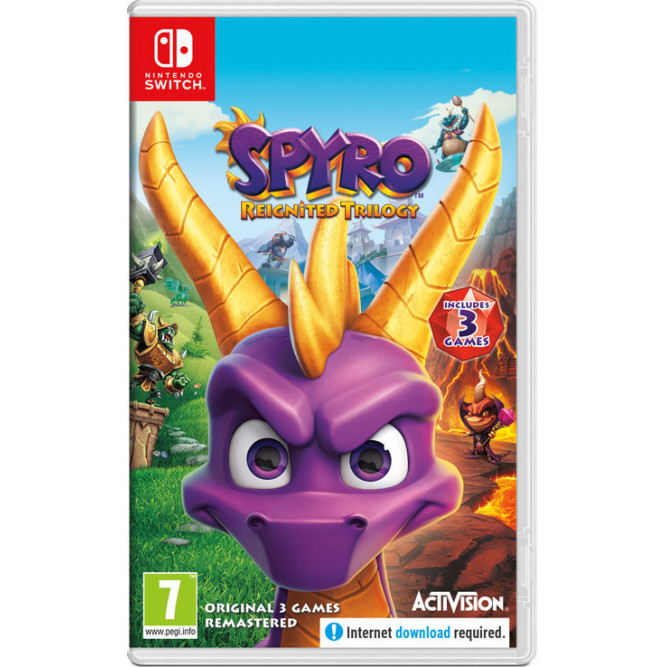 Игра Spyro Reignited Trilogy (Nintendo Switch) (eng)