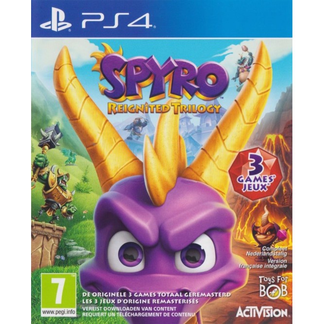 Игра Spyro Reignited Trilogy (PS4) (eng)