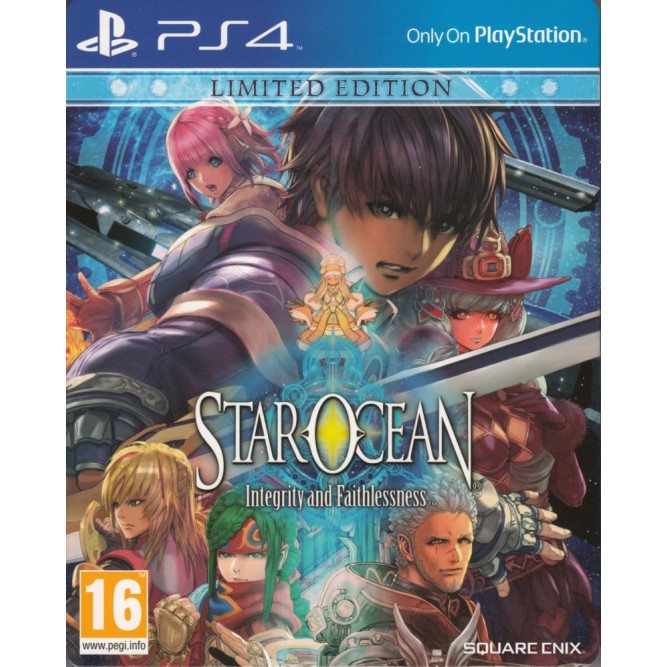 Игра Star Ocean. Integrity and Faithlessness (Limited Edition) (PS4) б/у (eng)