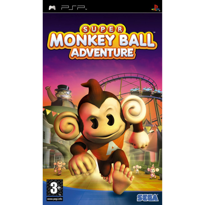 Игра Super Monkey Ball Adventure (PSP) (eng) б/у